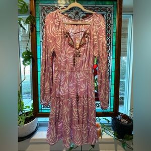 Skemo “Lisbon” dress in dusty pink, size: large